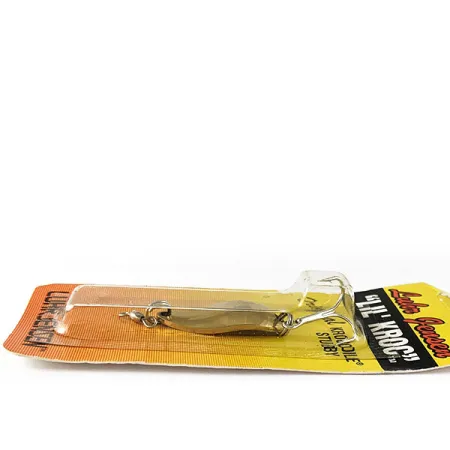 Luhr Jensen Lil' Kroc (Krocodile Stubby), 4,5g, Dorado, Cucharilla de pesca #1123-018-0002
