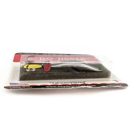 Bay de Noc Do-Jigger #3, 9g Níquel/Verde, Cucharilla de Pesca #18423