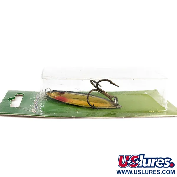 Wahoo Key Largo Swim'n Fin, 1/2 oz, Golden Crystal, Cucharilla de jigging #24301
