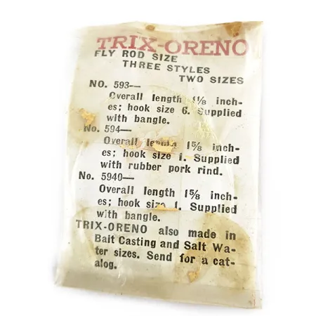 South Bend Trix-Oreno, 2g, Plateado, Cucharilla de Pesca #17393