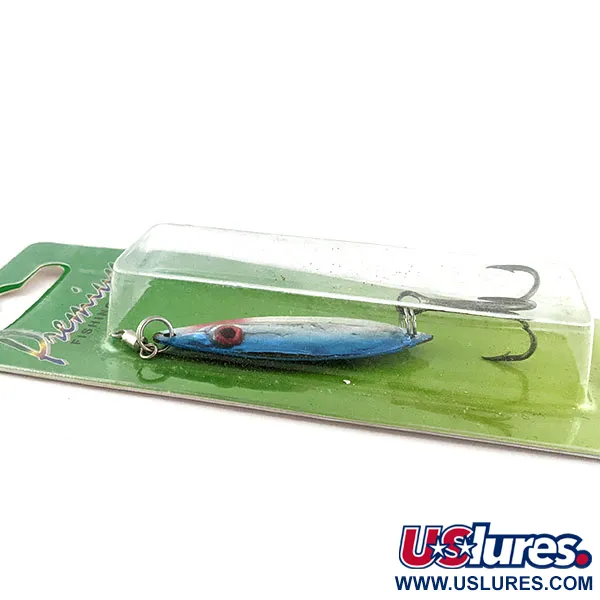 Wahoo Key Largo Swim'n Fin, Azul y Plata, 7g, Cucharilla #17395