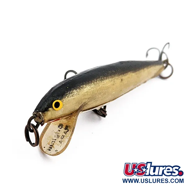 Rapala Original Floater F6, 3g, Oro, Señuelo #17902