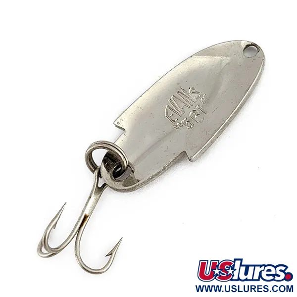Glen Evans Ewans, 5,7g Níquel, Cucharilla de Pesca #17984