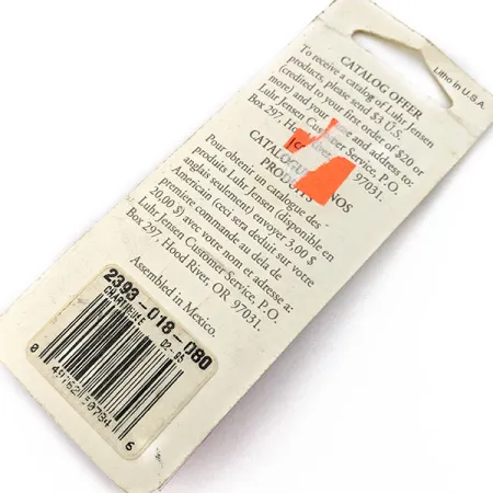 Luhr Jensen Hot Tail, 3.5g chartreuse, cucharilla giratoria #18117