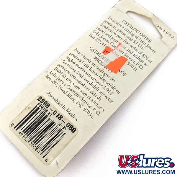 Luhr Jensen Hot Tail, 3.5g chartreuse, cucharilla giratoria #18117