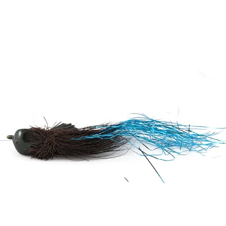 Wahoo Bucktail Jig, 17g, Negro/Azul, Señuelo #18708