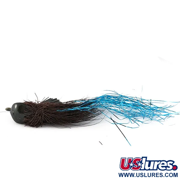 Wahoo Bucktail Jig, 17g, Negro/Azul, Señuelo #18708