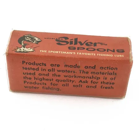 Atlantic Lures Silver Spoon, 7g, Negro Mate, Cucharilla de Pesca #18729