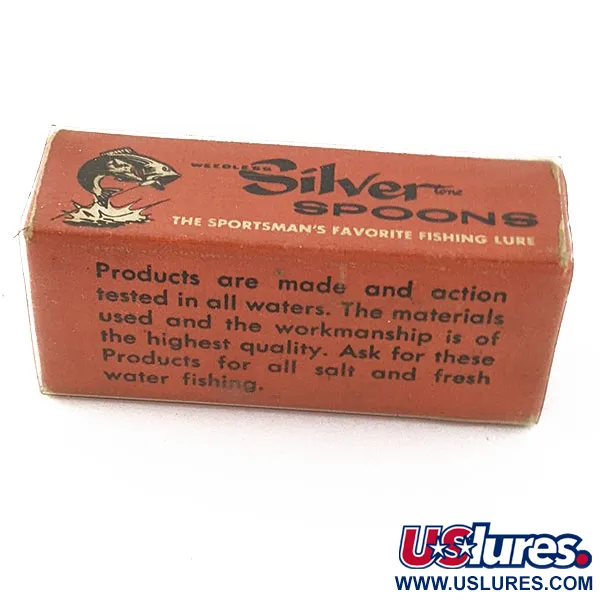 Atlantic Lures Silver Spoon, 7g, Negro Mate, Cucharilla de Pesca #18729