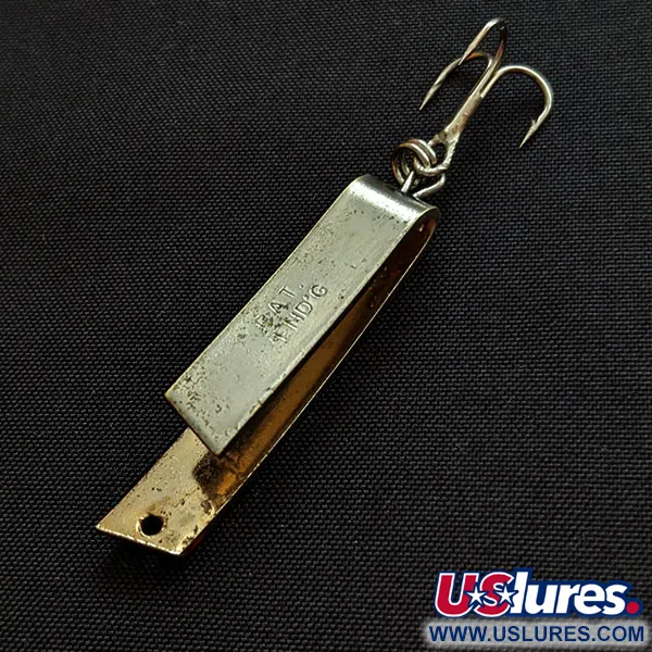 South Bend Super-Duper 503, 4.3g, Níquel/Oro/Rojo, Cucharilla #18868