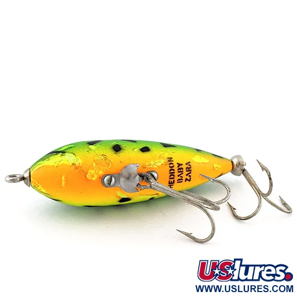 Heddon Baby Zara, Fire Tiger, 10g, Paseante de superficie #19005