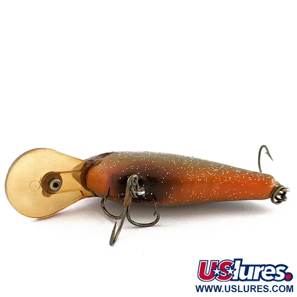 Strike King Charles Spence Balsa King, 10g, Marrón y Naranja, Crankbait #19087
