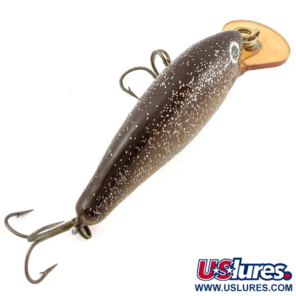 Strike King Charles Spence Balsa King, 10g, Marrón y Naranja, Crankbait #19087