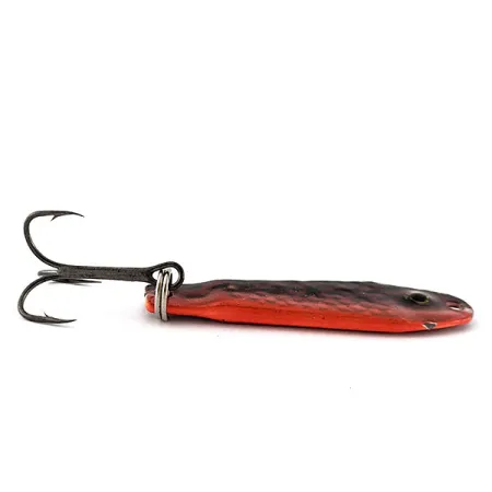 Renosky Bloody Jig Spoon, 12g Rojo/Negro, Cucharilla de Jigging #20392
