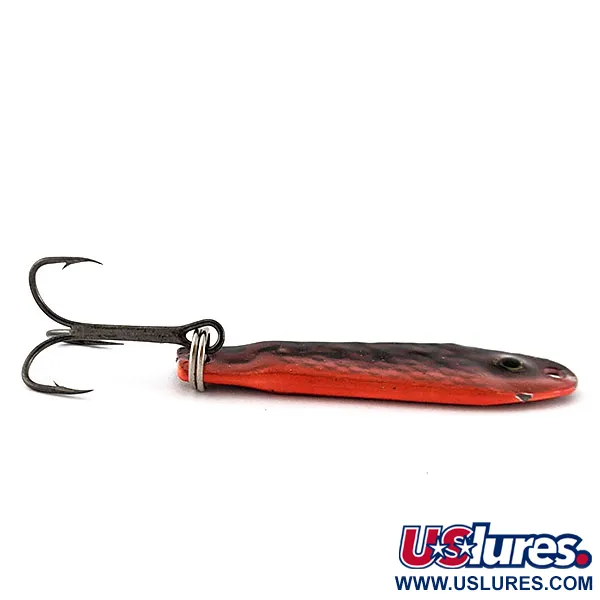 Renosky Bloody Jig Spoon, 12g Rojo/Negro, Cucharilla de Jigging #20392
