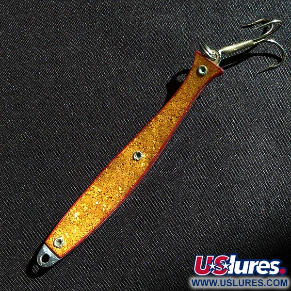 Sparky Jr. Sparkling Minnow, 14g, Dorado y Naranja, Cucharilla #19350