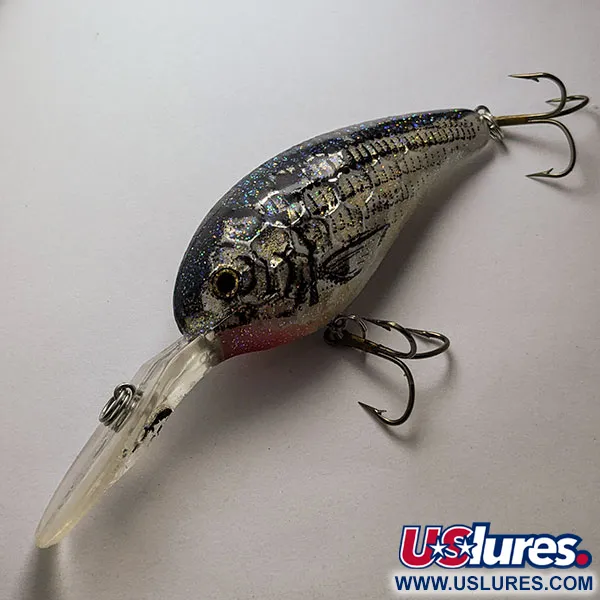 Renosky Deep Dive Honeycomb Rattl shad, 12g, Plata Panal, Señuelo de profundidad #19354