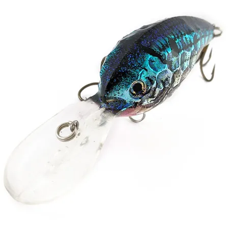 Renosky Deep Dive Honeycomb Rattl shad, Silver/Blue, 12g, Señuelo de profundidad #19382