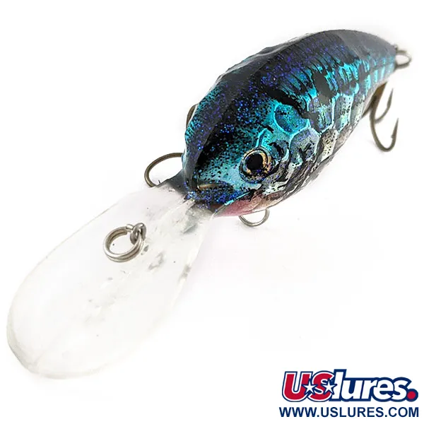 Renosky Deep Dive Honeycomb Rattl shad, plata/azul, 12g, Shad de profundidad #21806
