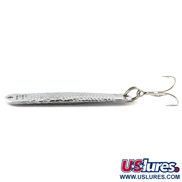 Herter's Cape Hatteras Japan S2, 42g Plateada Martillada, Cuchara de Casting #19496