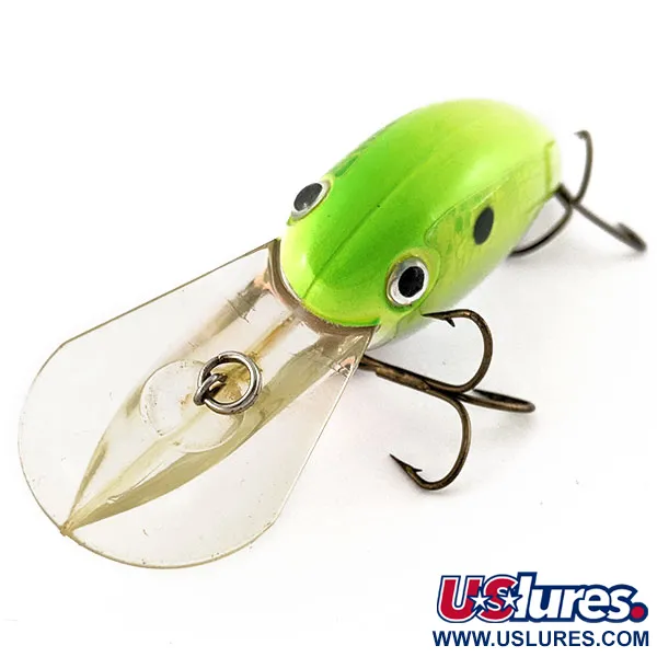Strike King Pro Model 5XD, 18g, Chartreuse Silver, Crankbait de Profundidad #19523