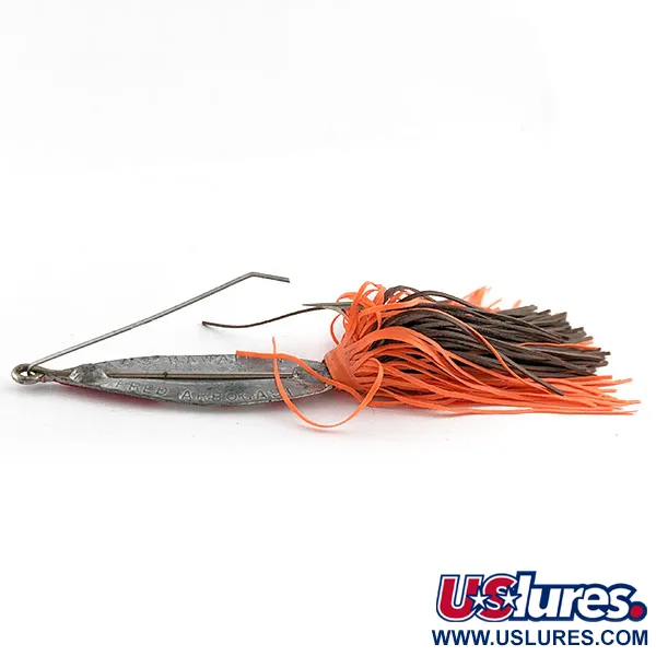 Fred Arbogast #3 Hawaiian, 16g Rojo/Blanco, Cucharilla Anti-enganche #19597