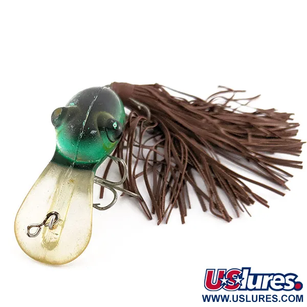 Fred Arbogast Bug Eye, 10g Verde y Bronce, Señuelo de pesca #19607