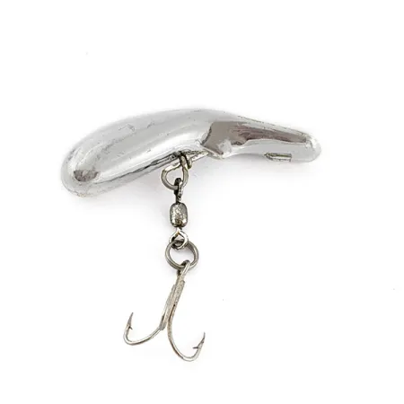 Luhr Jensen Fire Plug, Plateado 5g, Señuelo de curricán #19699