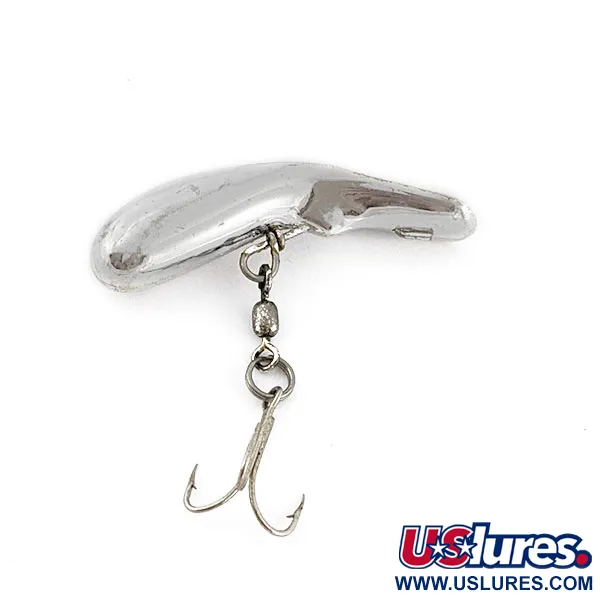Luhr Jensen Fire Plug, Plateado 5g, Señuelo de curricán #19699