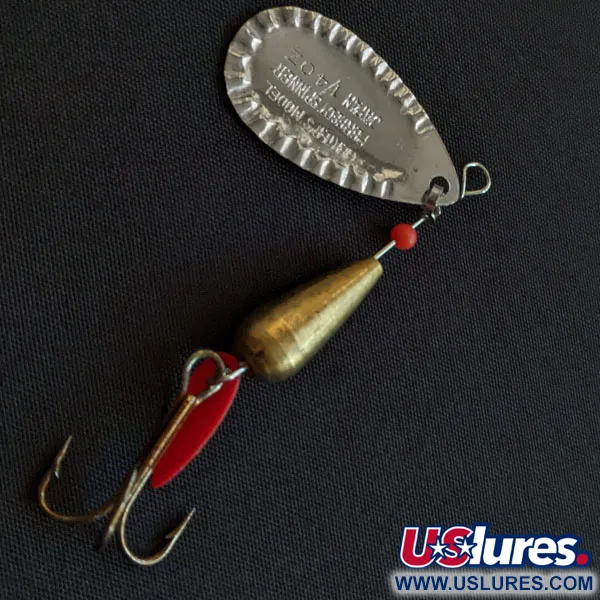 Herter's Perfect Spinner, 1/4 oz Plata y Oro, Cucharilla giratoria #21584