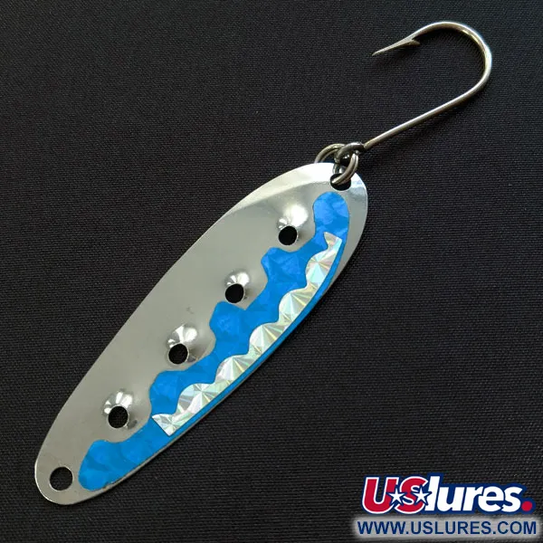 Heddon Sounder, 5.5g níquel/azul, cucharilla de curricán #19981