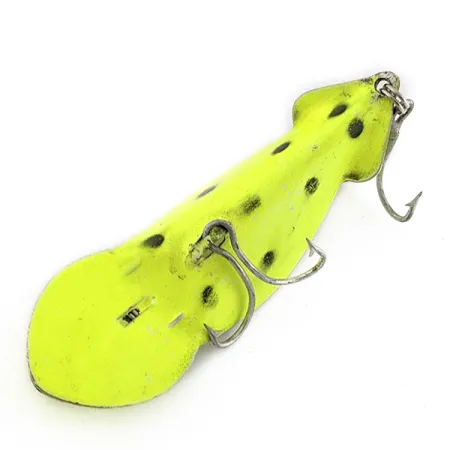 Buck Perry Spoonplug, 10g Amarillo/Negro, Cuchara de Pesca #20001