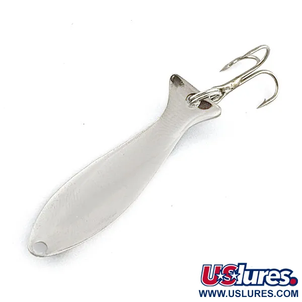 Worth Fly Rod Demon, 1.5g, negro/blanco/níquel, Cucharilla #22169