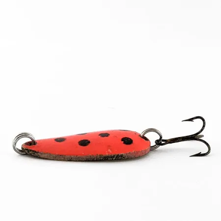 Luhr Jensen Rocket 88 UV, Latón/Negro/Rojo UV, 9g, Cucharilla #20095