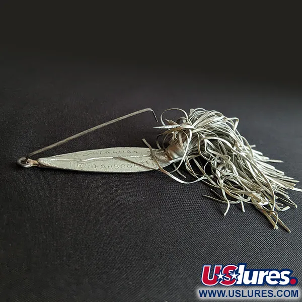 Fred Arbogast Hawaiian #3, Plateado, 16g, Señuelo #20096