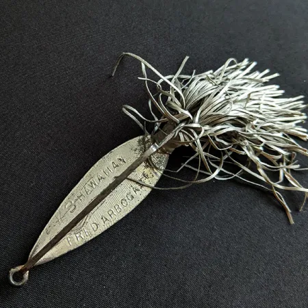 Fred Arbogast Hawaiian #3, Plateado, 16g, Señuelo #20096