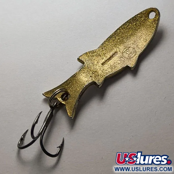 Atlantic Lures Golden Wobble-Fish, 7g Oro/Níquel, Cucharilla #20128