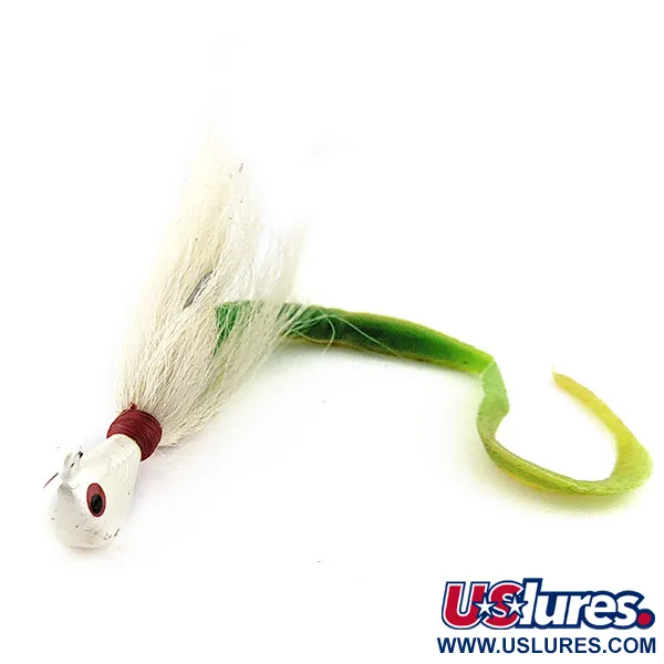 Arkie Lures Ocean Logic Bucktail Striper Jig, 1oz Perla, Jig #20139