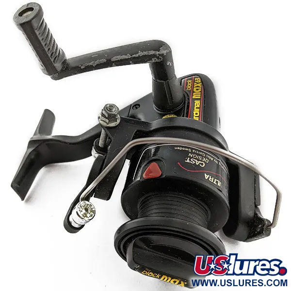 Abu Garcia Cardinal Black Max 63, Negro, Tamaño 3, Carrete de spinning #20154