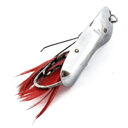 Pflueger Chum 2, 7g níquel/rojo, Cucharilla Anti-enganche #20257