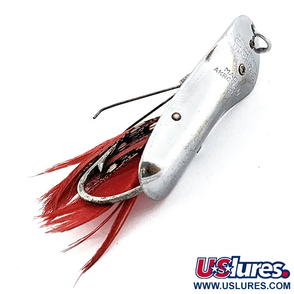 Pflueger Chum 2, 7g níquel/rojo, Cucharilla Anti-enganche #20257