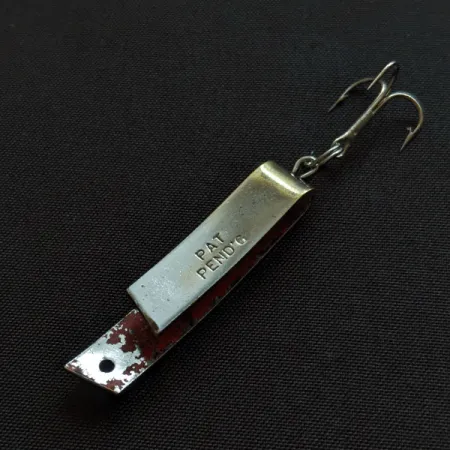 South Bend Super-Duper 503, 4,3 g, níquel/rojo, cucharilla #20423