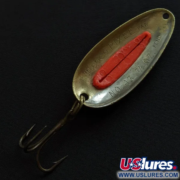 Nebco Pixee, 24g, níquel/latón/rosa, cucharilla #20434