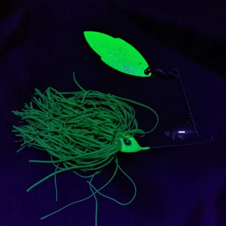 Elite Spinnerbait UV, 14g Chartreuse UV, Señuelo Spinnerbait #20472