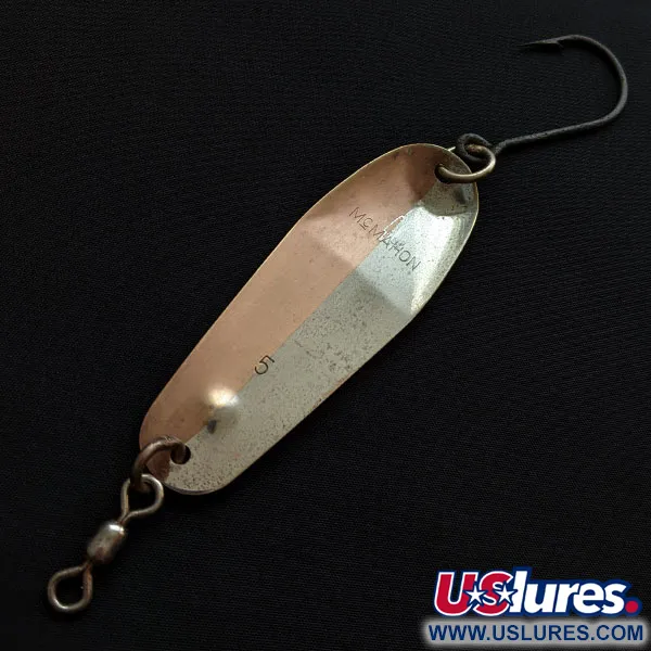 Luhr Jensen McMahon 5, 14g níquel/latón, cucharilla #20478
