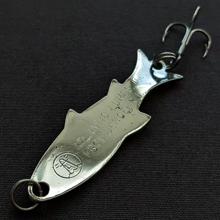 Atlantic Lures Golden Wobble-Fish, 7 g níquel, cucharilla de pesca #20479