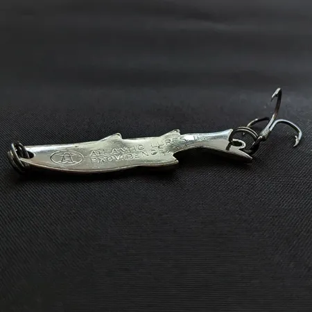 Atlantic Lures Golden Wobble-Fish, 7 g níquel, cucharilla de pesca #20479