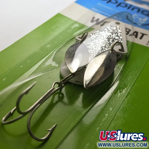 Eppinger Wingbat, 14g blanco/glitter, cucharilla de pesca #22723