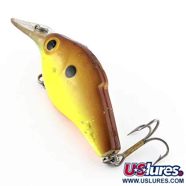 Storm Lightning Shad, Amarillo 14g, Crankbait Flotante #20523