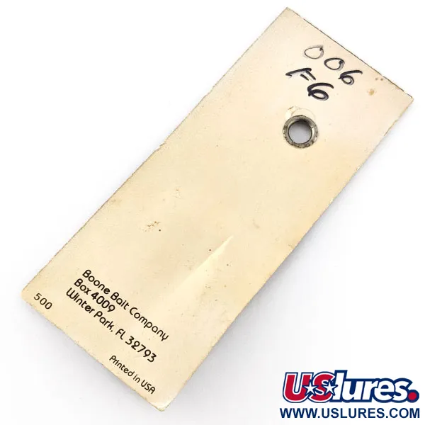 Boone Fly popper, negro/amarillo, 3 cm, popper de pesca #20540